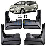 Бризковики Toyota Sienna 2009-2017, (4шт.), фото 3