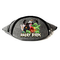 Сумка Бананка Енгрі Бердс на пояс Cappuccino Toys Angry Birds Heroes сіра