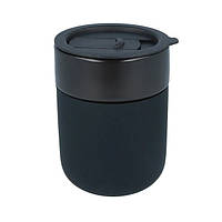 Кружка с крышкой для кофе Cute Travel Mugs 295-Black 295 мл черная n