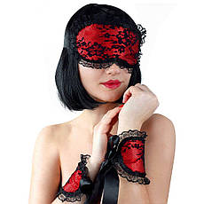 Мереживна маска на очі з наручниками Art of Sex — Mask and Handcuffs, Київ