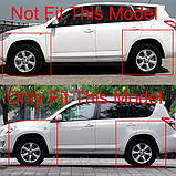 Бризковики передні Toyota Rav-4 2006-2012 під розширювачі, 2 шт., фото 7
