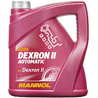 Масло трансмиссионное минеральное 4л (в ГУР) ATF Dexron II Automatic Mannol (BYD Амулет) MN8205-4-Mannol