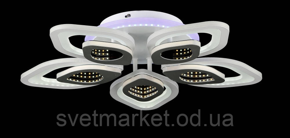 Сучасна люстра LK29055/3+1 LED (WT+GREY), фото 1