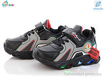 Кросівки дитячі модні Весна/осінь H5095-2 LED (8 пар р. 26-31) "BBT" недорого оптом від прямого постачальника