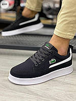 Кроссовки мужские черные Lacoste 40-44 825TP