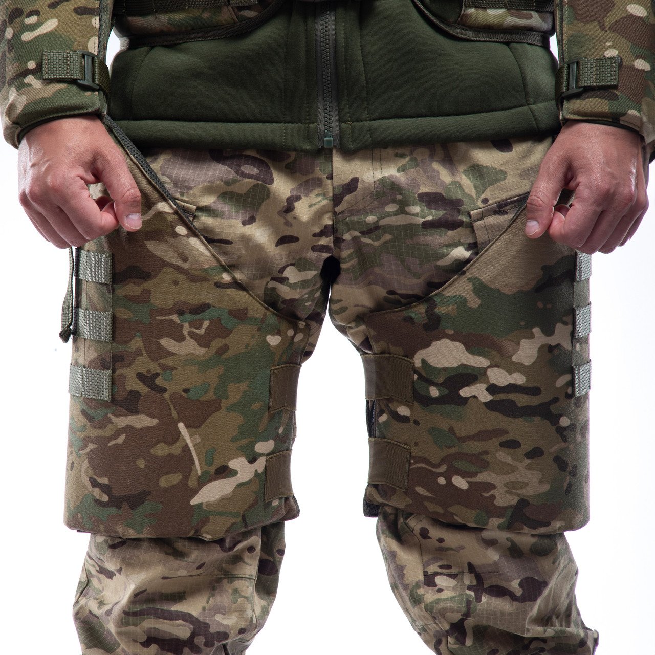 Балістичний захист ніг (стегон) 1 клас захисту - Мультикам, фото 1