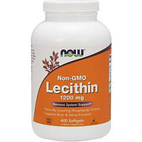 Лецитин NOW Foods Lecithin 1200 mg 400 Softgels US, код: 7518420