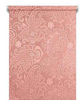 Ролети на вікна. Ролета тканинна Арабеска 1842 Рожевий (мм 350)
