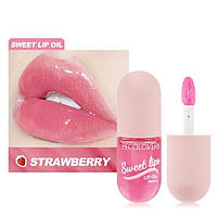 Масло для губ Pecolovers Sweet Lips Lip Oil Strawberry Клубника 10 мл