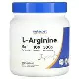 Nutricost, L-аргинин, без добавок, 500 г (17,9 унции) Днепр