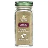 Simply Organic, Смеси умами, жареный чеснок и травы, 62 г (2,19 унции) Днепр