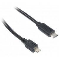 Дата кабель USB 2.0 Type-C to Micro 5P 1.0m Cablexpert (CCP-USB2-mBMCM-6) n