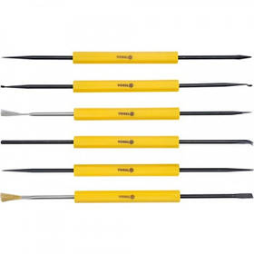 Набір інструментів для паяння VOREL, кпл. 6 шт. V-79398