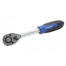 Тріскачка з гумовою ручкою FORSAGE 80222 1/4" 45 зуба