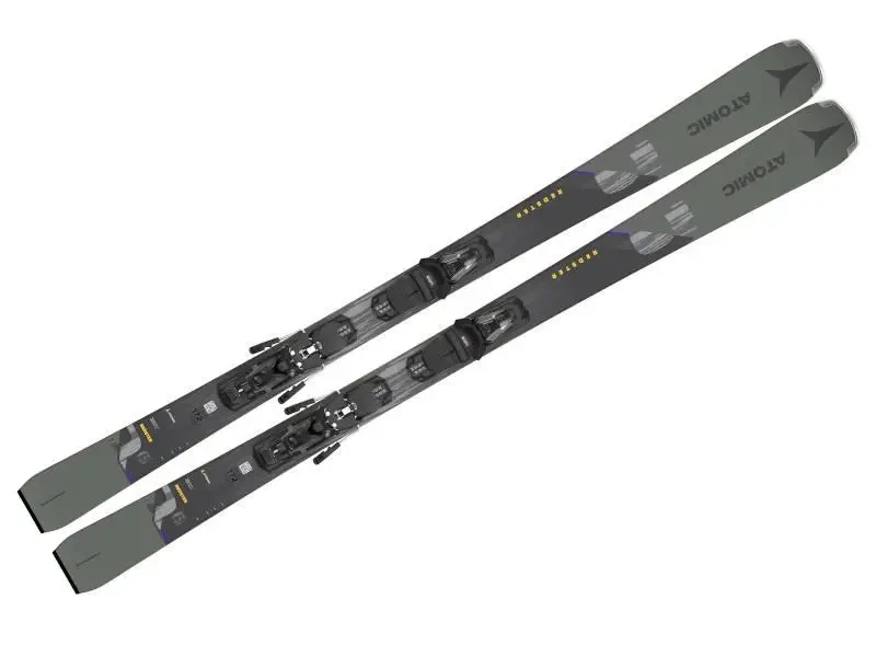 Гірські лижі із кріпленнями Atomic redster q6 + m 12 gw green , Розмір: 164, 172 (MD)