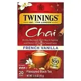 Twinings, Chai, французская ваниль, 20 чайных пакетиков, 40 г (1,41 унции) Днепр