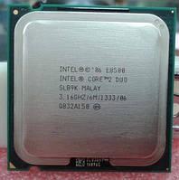 ТОПОВИЙ ПРОЦЕСОР 2 ЯДРА S 775 Intel Core2DUO E8500 ( Соге2 DUO E 8500 2 по 3,16 Ггц кожне, FSB 1333 s775 )