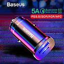 Автомобільний зарядний пристрій BASEUS B5-C15C PPC Car Charger 30 W PD QC 4.0 (Type-C + USB) (219764351), фото 2