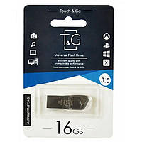 USB Flash Drive 3.0 T&amp;G 16gb Metal 114 Цвет Черный b