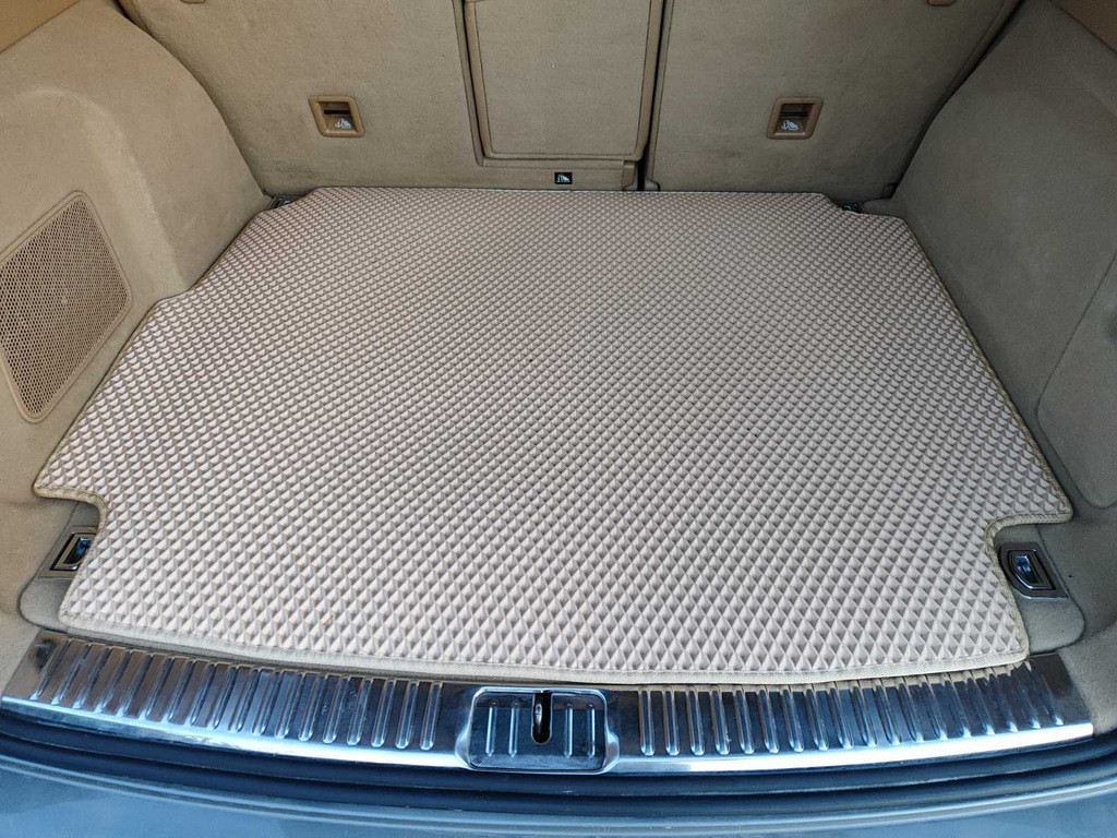 Килимок багажника з сабвуфером (EVA, сірий) для Porsche Cayenne 2010-2017 рр
