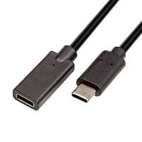 Дата кабель USB-C 3.0 M/F 1.5m 3A PowerPlant (CA912582) n