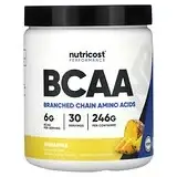 Nutricost, Performance, BCAA, со вкусом ананаса, 246 г (8,8 унции) Днепр