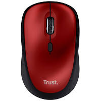 Мышка Trust Yvi+ Silent Eco Wireless Red (24550) n