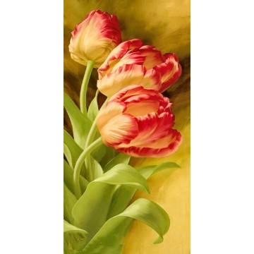 Алмазна вишивка на підрамнику 30x60 Букет тюльпанів TSR1302, фото 1