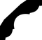 Стельовий плінтус (4,3х4,3)см, довжина 2м, фото 3