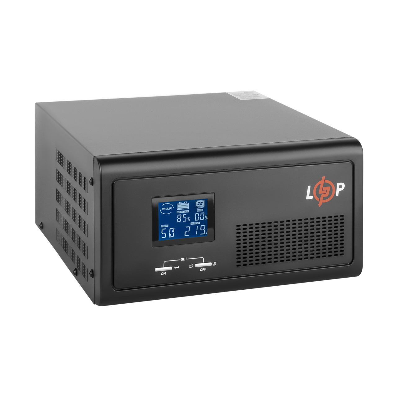 Go ДБЖ безперебійник для квартири холодильника з правильною синусоїдою 24V LPE-B-PSW-2300VA+ (1600Вт) 1-40A