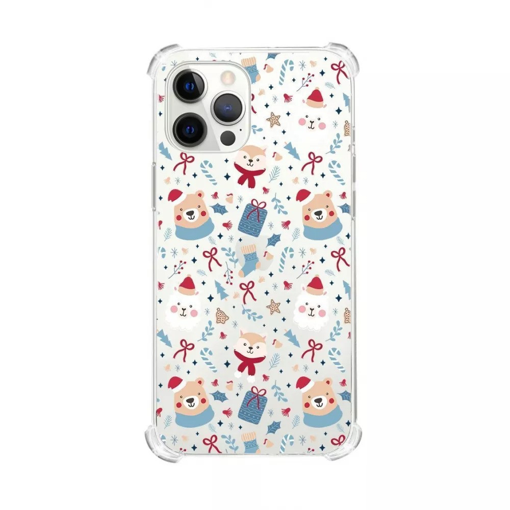Чохол для телефона WAVE Christmas Holiday Clear Case iPhone 11 Pro Christmas animals