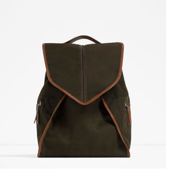 Чоловічий рюкзак Zara в стилі кежуал Чоловічий рюкзак Zara в стилі кежуал