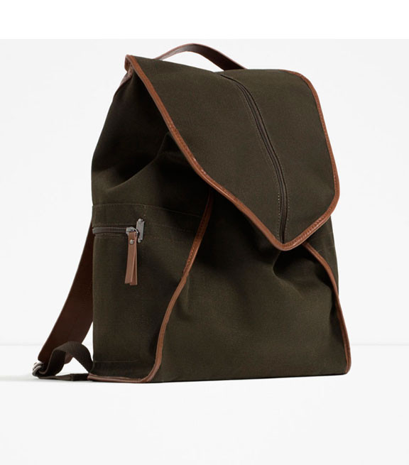 Чоловічий рюкзак Zara в стилі кежуал Чоловічий рюкзак Zara в стилі кежуал