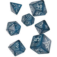 Набор кубиков для настольных игр Q-Workshop Call of Cthulhu Abyssal white Dice Set (SCTH3F) a