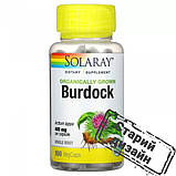 Органічно вирощений лопух (Burdock) 485 мг, фото 3