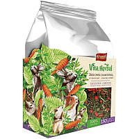 Корм Vitapol Vita Herbal 150 г для гризунів з вівсяною травою та морквою