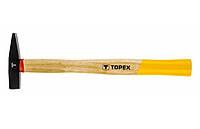 ХІТ Дня: Столярний молоток Topex 100 г дерев'яна рукоятка / квадратний бойок (02A401) !