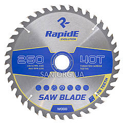 Пильний диск по Дереву RapidE 250х30/32х40Т Basic Series