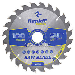 Пильний диск по Дереву RapidE 190х30х24Т Basic Series