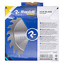 Пильний диск по дереву RapidE 125х22.23х40Т Basic Series, фото 4