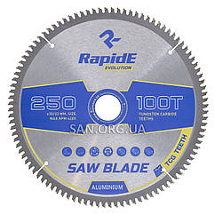 Пильний диск по Алюмінію RapidE 250х30/32х100Т Aluminium Basic Series