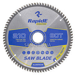 Пильний диск по Алюмінію RapidE 210х30/32х80Т Aluminium Basic Series