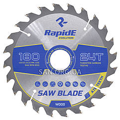 Пильний диск по Дереву RapidE 180х20/22.23/32х24Т Basic Series