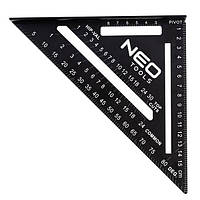 Угольник Neo Tools 18,3x18.3x2,2см (72-102)