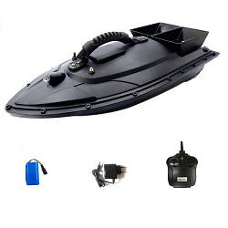 Кораблик для завезення підгодовування катер Mounthill T188 1.5кг 500м чорний smart