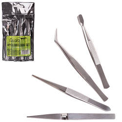 Набір пінцетів 4 ін. Alloid (НП-5479) smart
