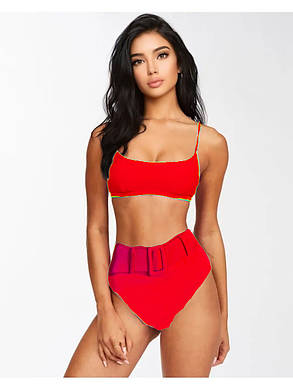 Купальник-топ Fuba Ливан 22320 фуксия (В НАЛИЧИИ ТОЛЬКО 42 46 50 УКР р-ры), фото 2