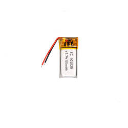 Акумулятор 401020 Li-pol 3.7В 55мАч для MP3 Bluetooth навушників гарнітур smart