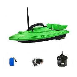 Кораблик для завезення підгодовування катер Mounthill T188 1.5кг 500м зелений smart