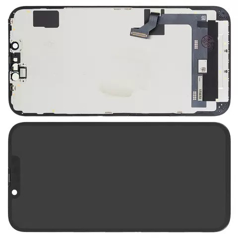 Дисплей iPhone 14 модуль в зборі з тачскріном і рамкою, Original PRC, чорний